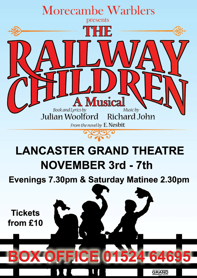 The Railway Children Poster of Morecamber Warblers Production